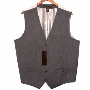 Perry Ellis Men’s Pin Stripe Vest Size XXL